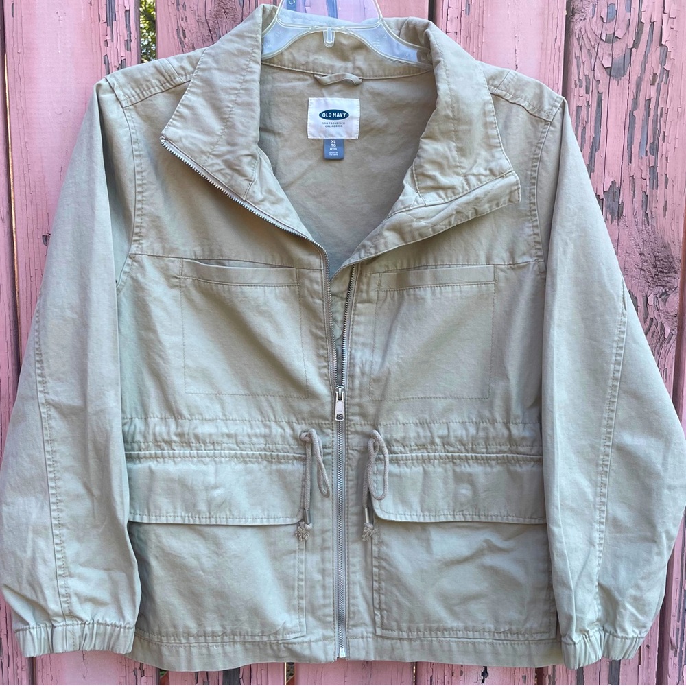NWT Old Navy utility jacket sz Petite XL